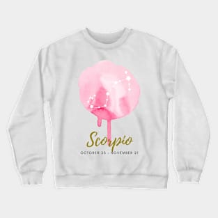 Scorpio Zodiac Artprint Illustration Poster Drawing Art Print Constellation Astrology Crewneck Sweatshirt